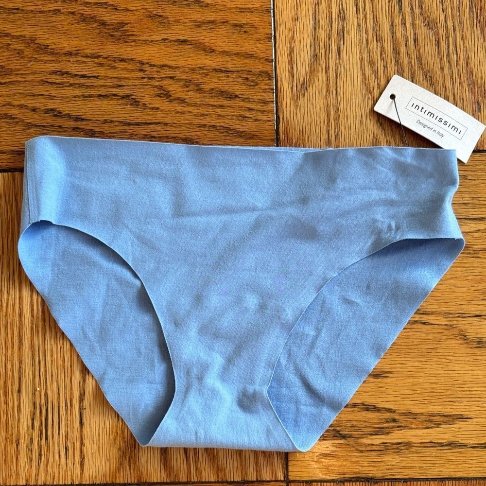 ✨NWT✨ Intimissimi Light Blue Cotton Underwear Bottoms Size Medium